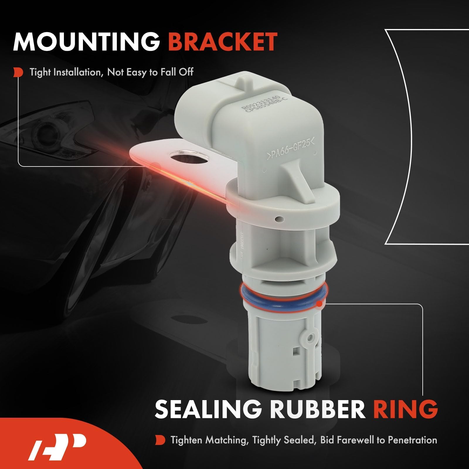 A-Premium mounting bracket detail showing bolt hole alignment for accurate placement