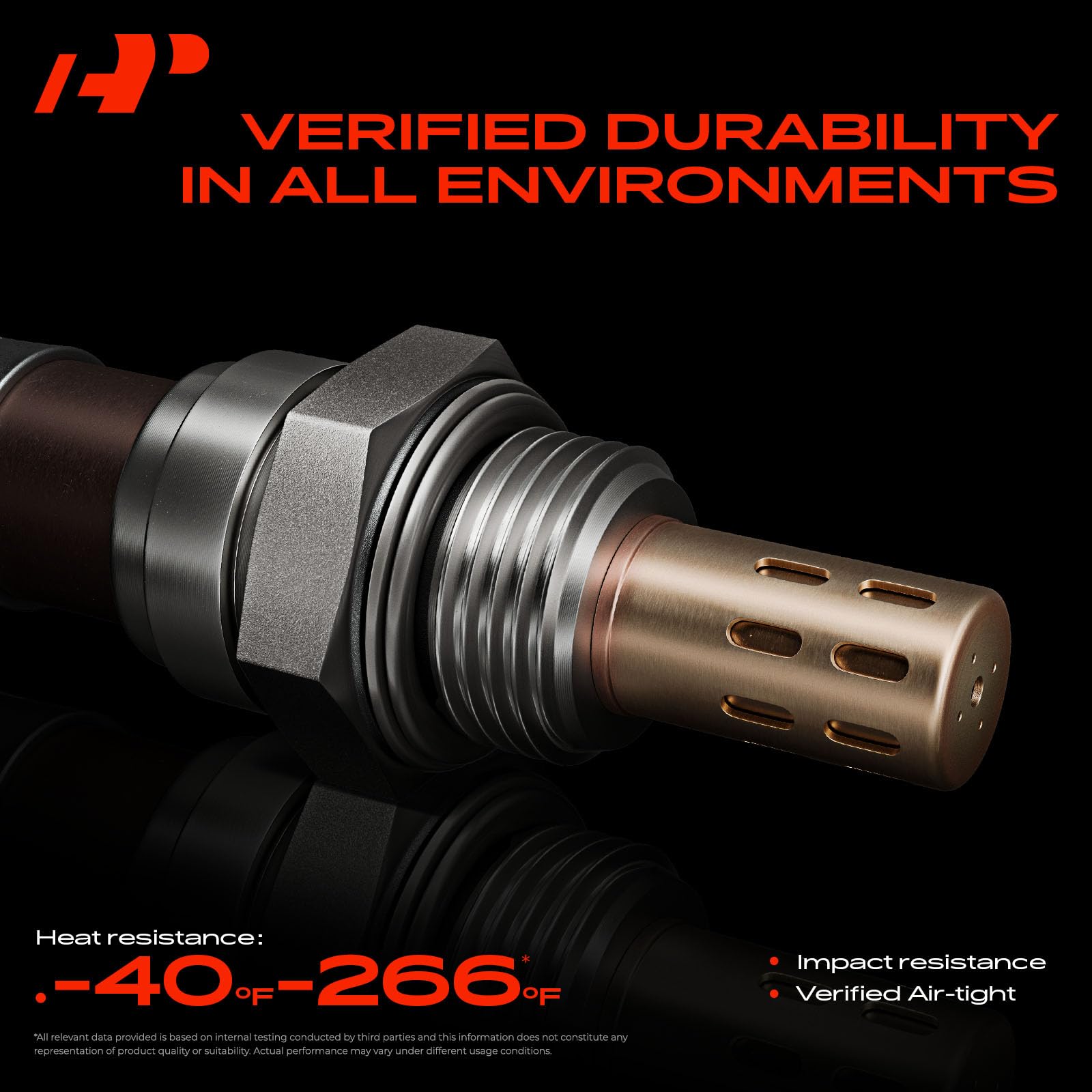 A-Premium sensor beside original part for visual comparison and compatibility benefit