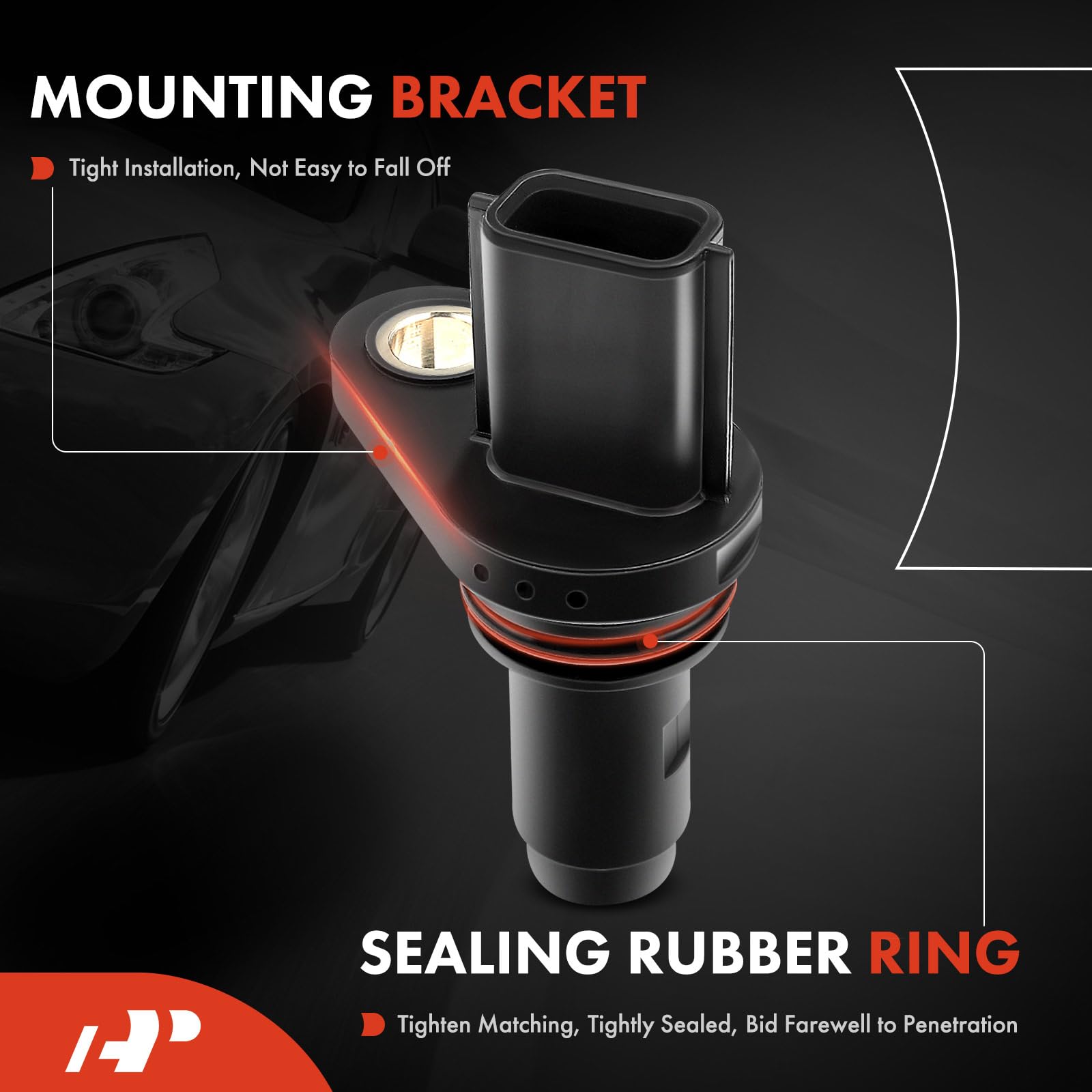 A-Premium side profile of sensor illustrating durable housing