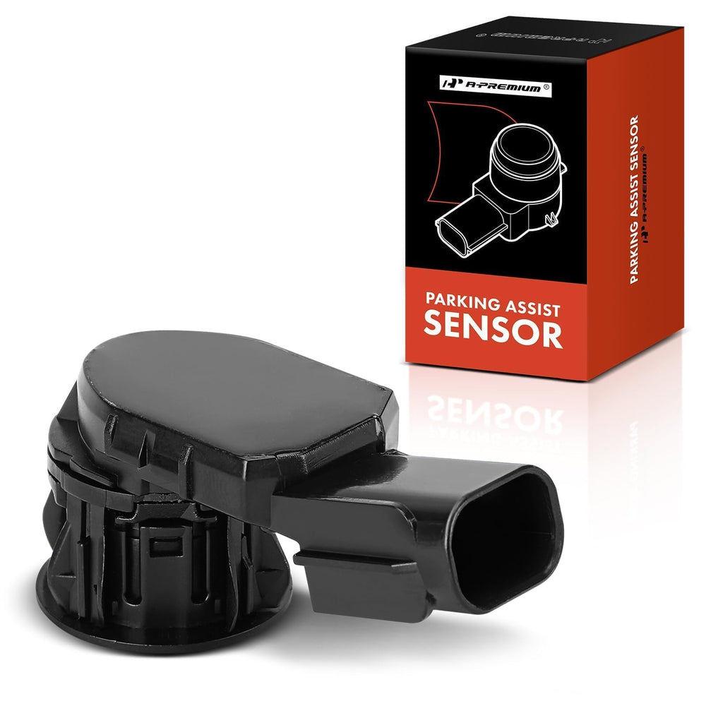 A-Premium sensor size comparison beside coin showing compact scale for easy install