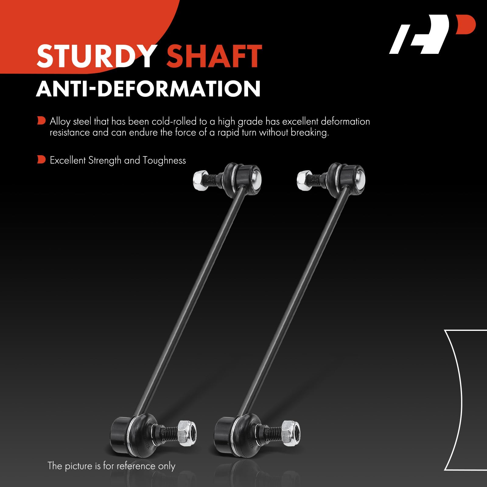 A-Premium steel shaft close-up detail demonstrating corrosion resistance and strength