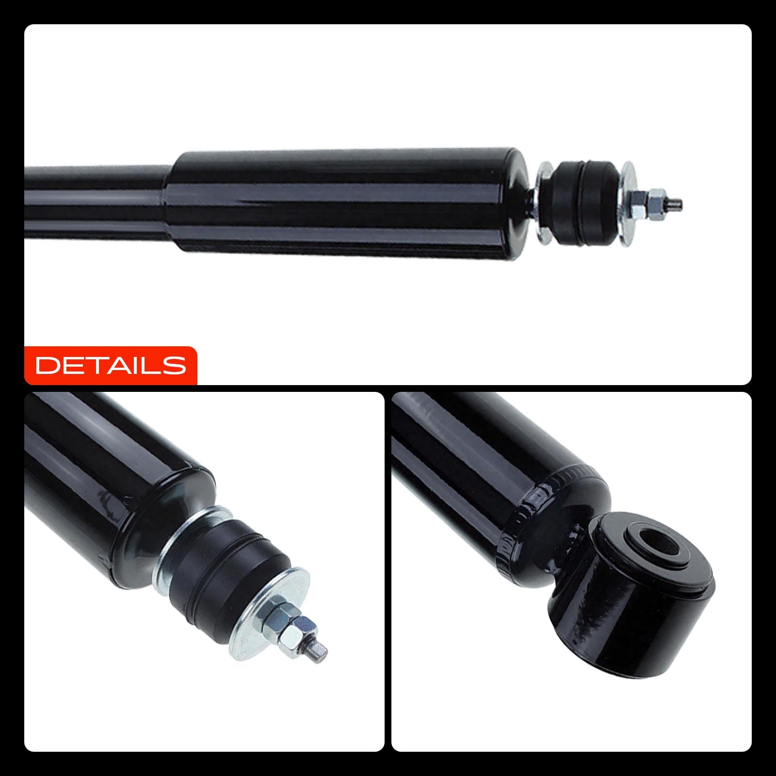 A-Premium shock on road during test drive illustrating steadier ride quality