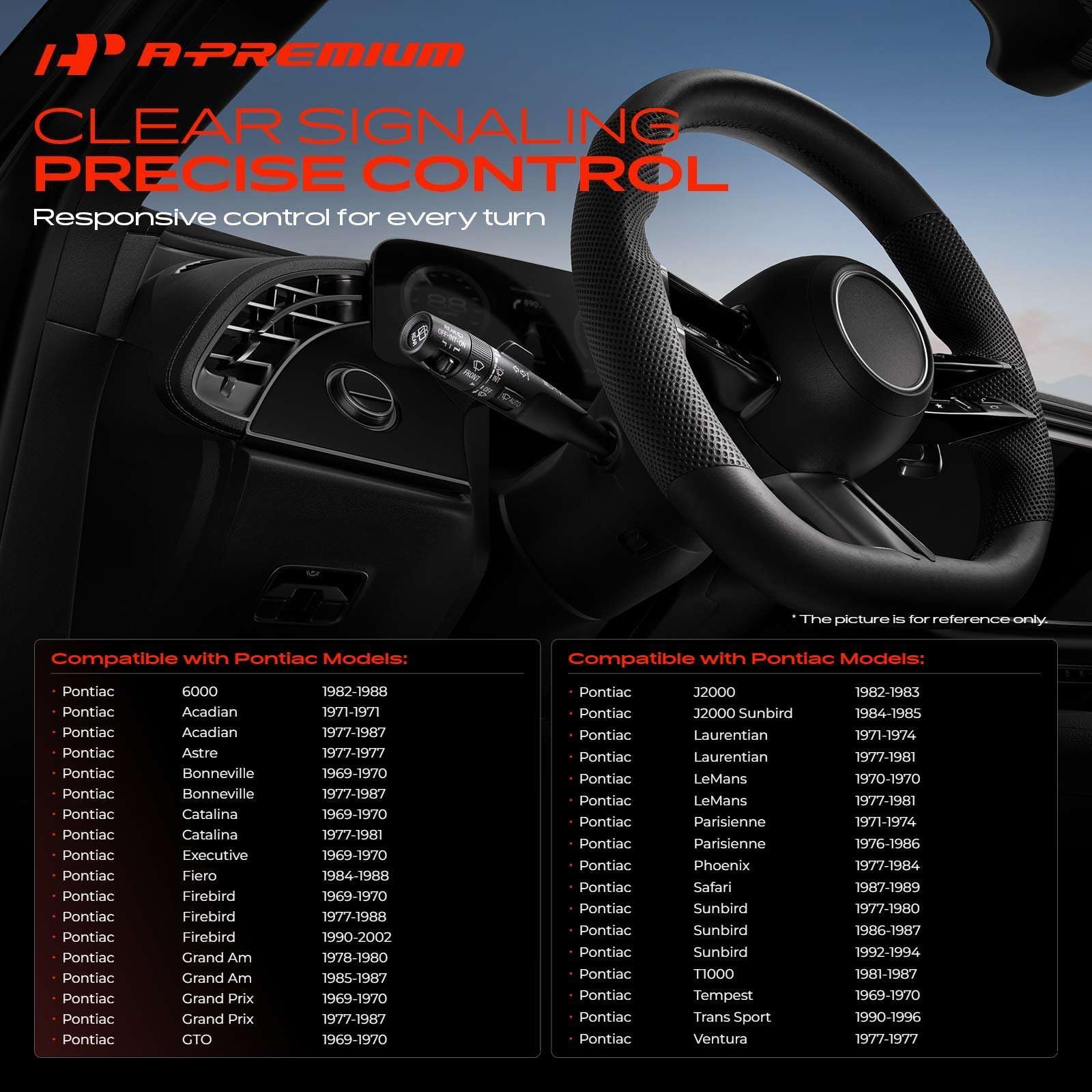 A-Premium side view of lever profile demonstrating ergonomic reach and smooth operation