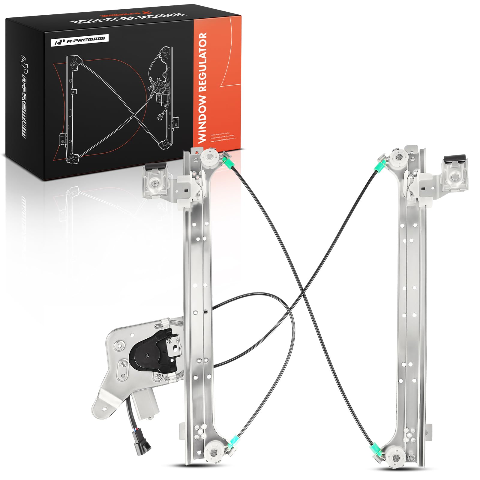 A-Premium side profile showing mounting points for easy alignment
