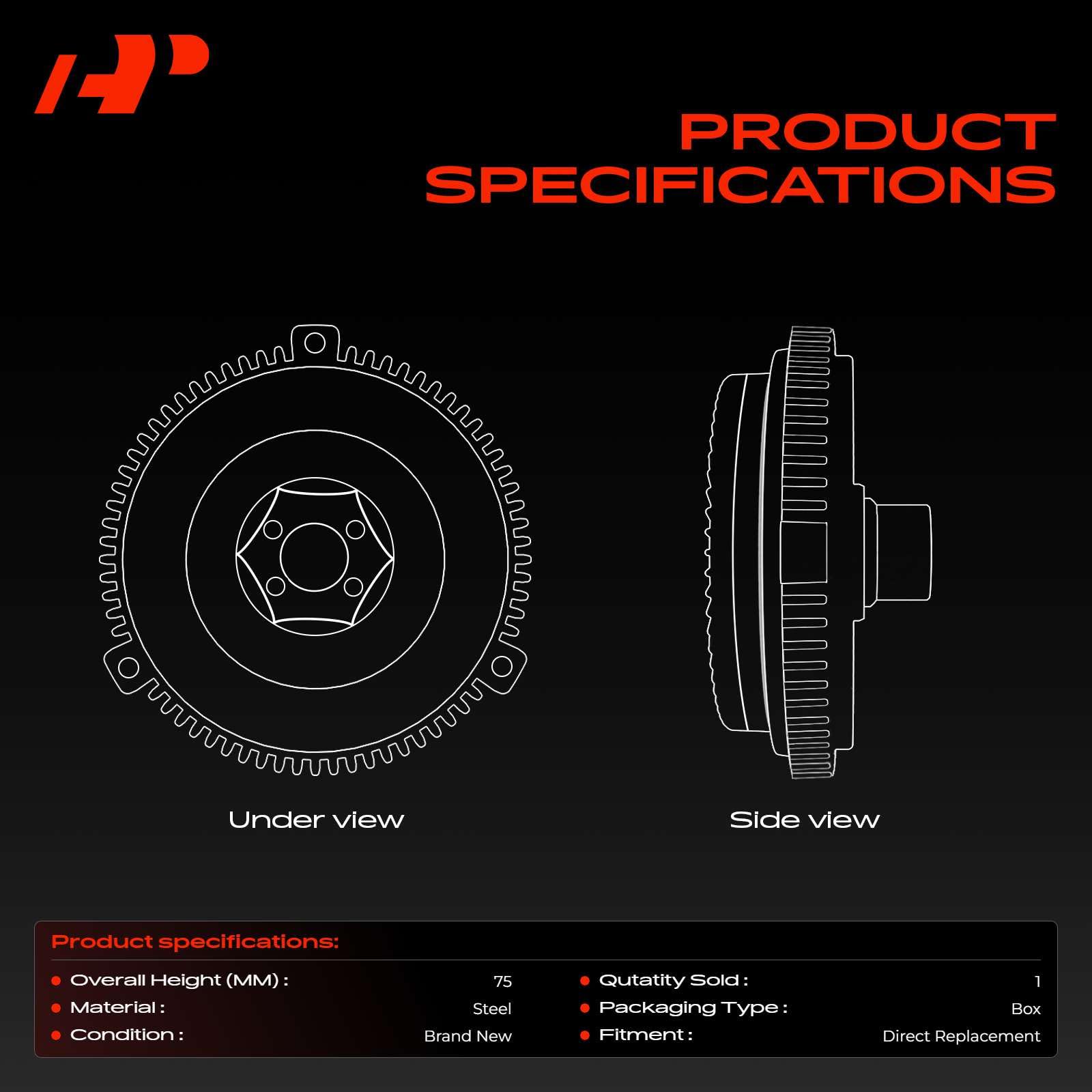 A-Premium side profile steel housing indicating durable long-lasting build