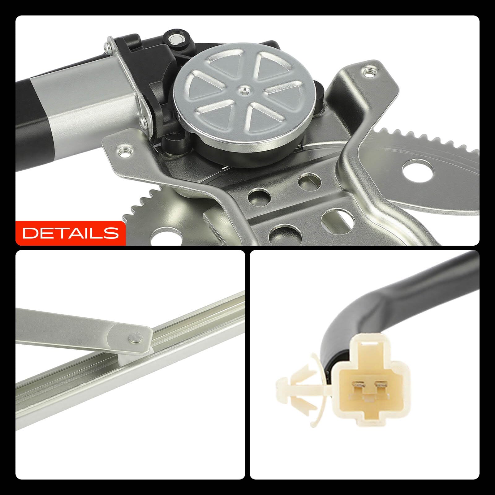 A-Premium side view showing mounting points for direct-fit replacement and secure attachment