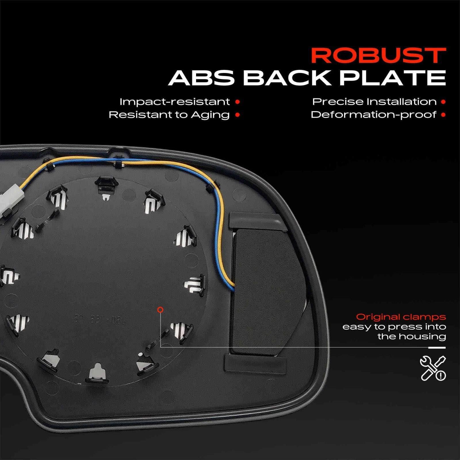 A-Premium size comparison with hand illustrating correct scale and fitment
