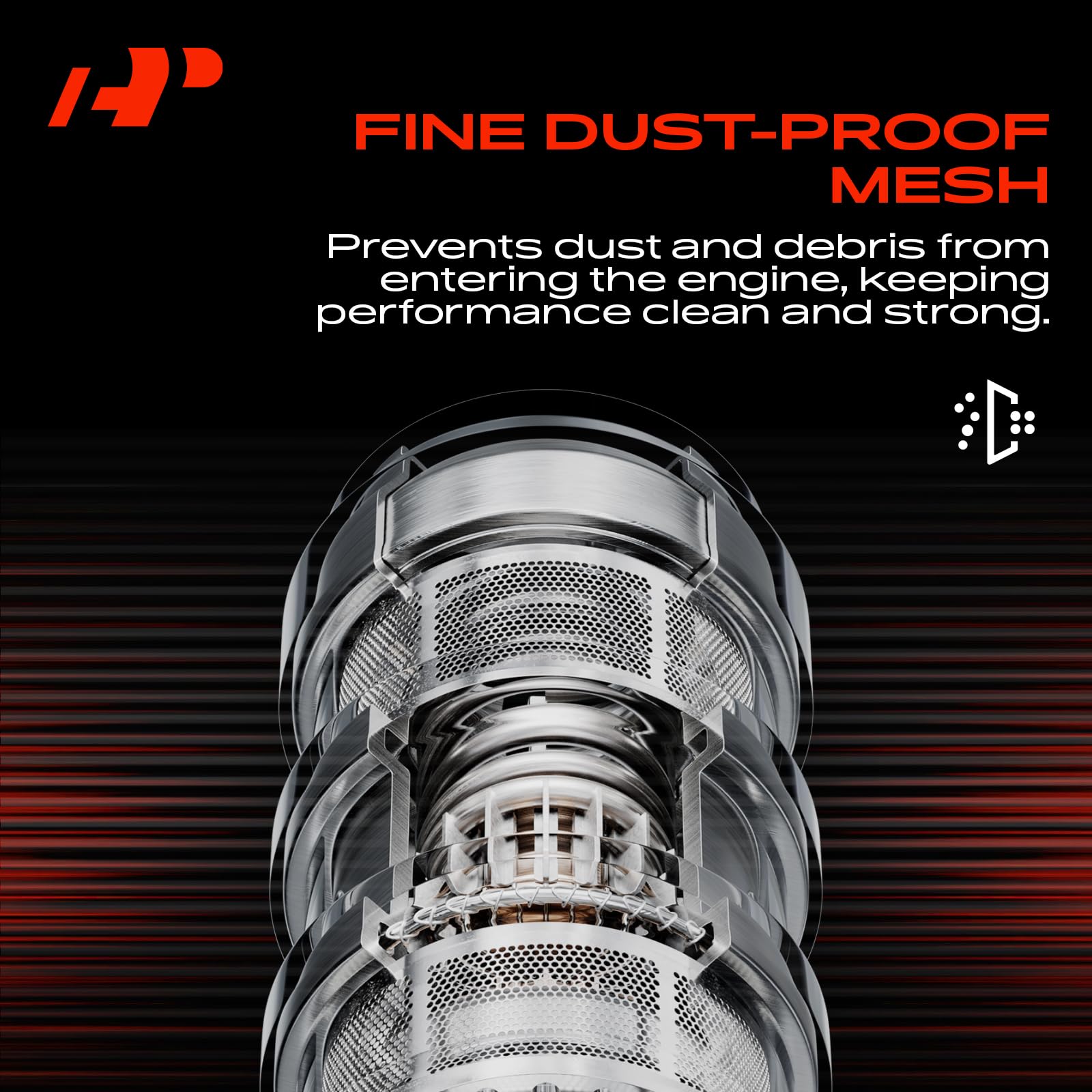 A-Premium metal finish detail highlighting durable construction and longevity
