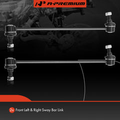 A-Premium stabilizer link side profile showing durable shape for improved handling