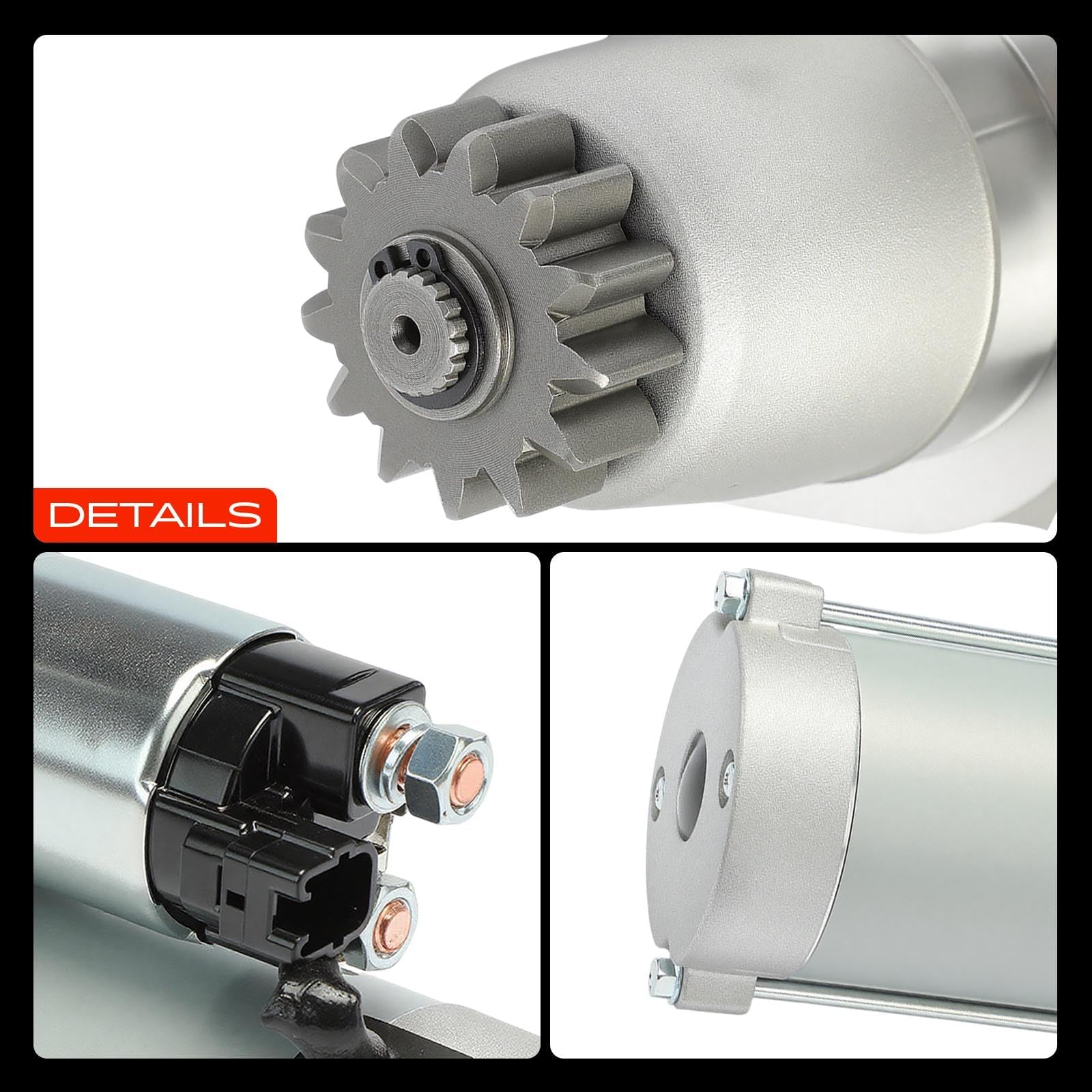 A-Premium starter angle profile showing compact design and robust build