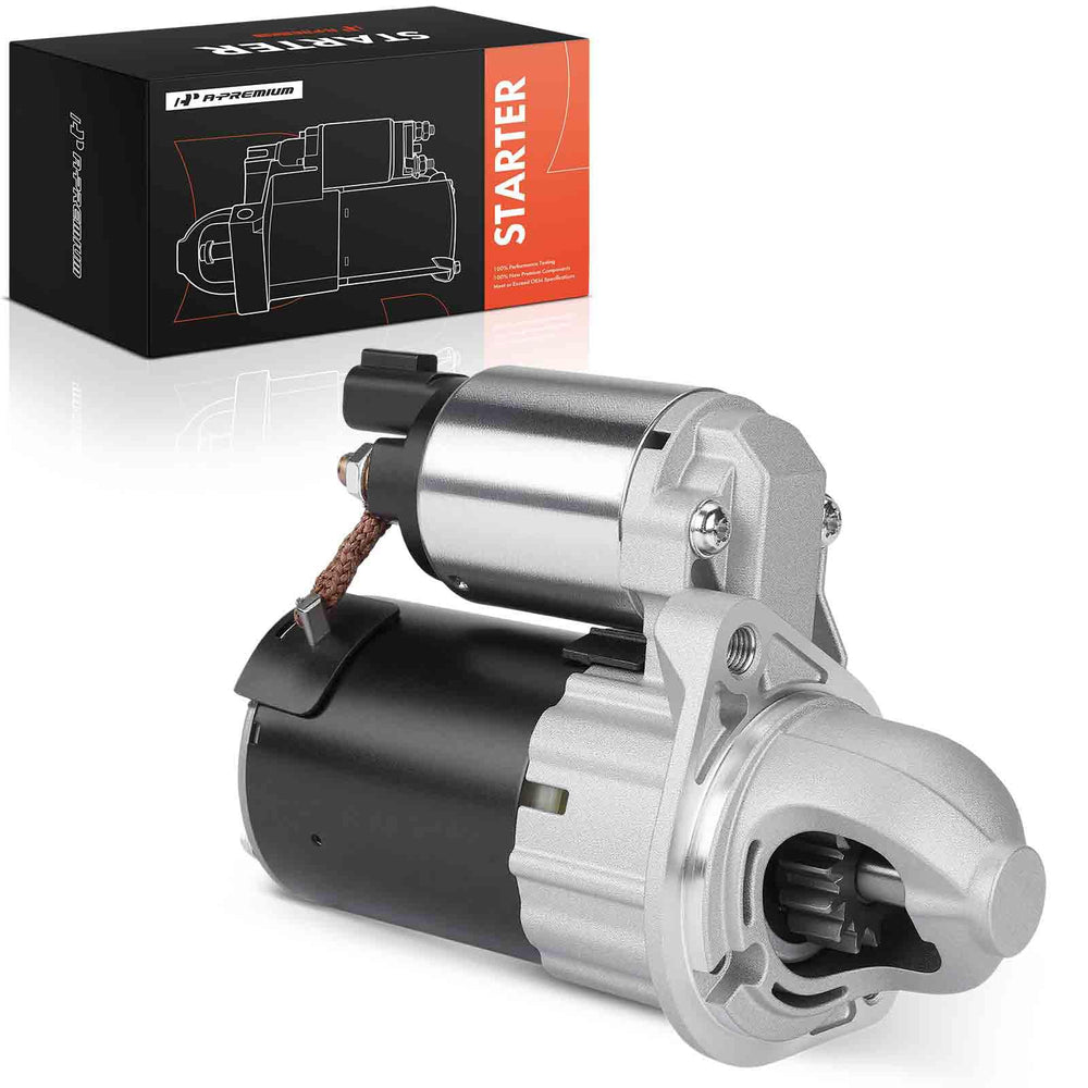 A-Premium starter front view showing robust housing and reliable fit