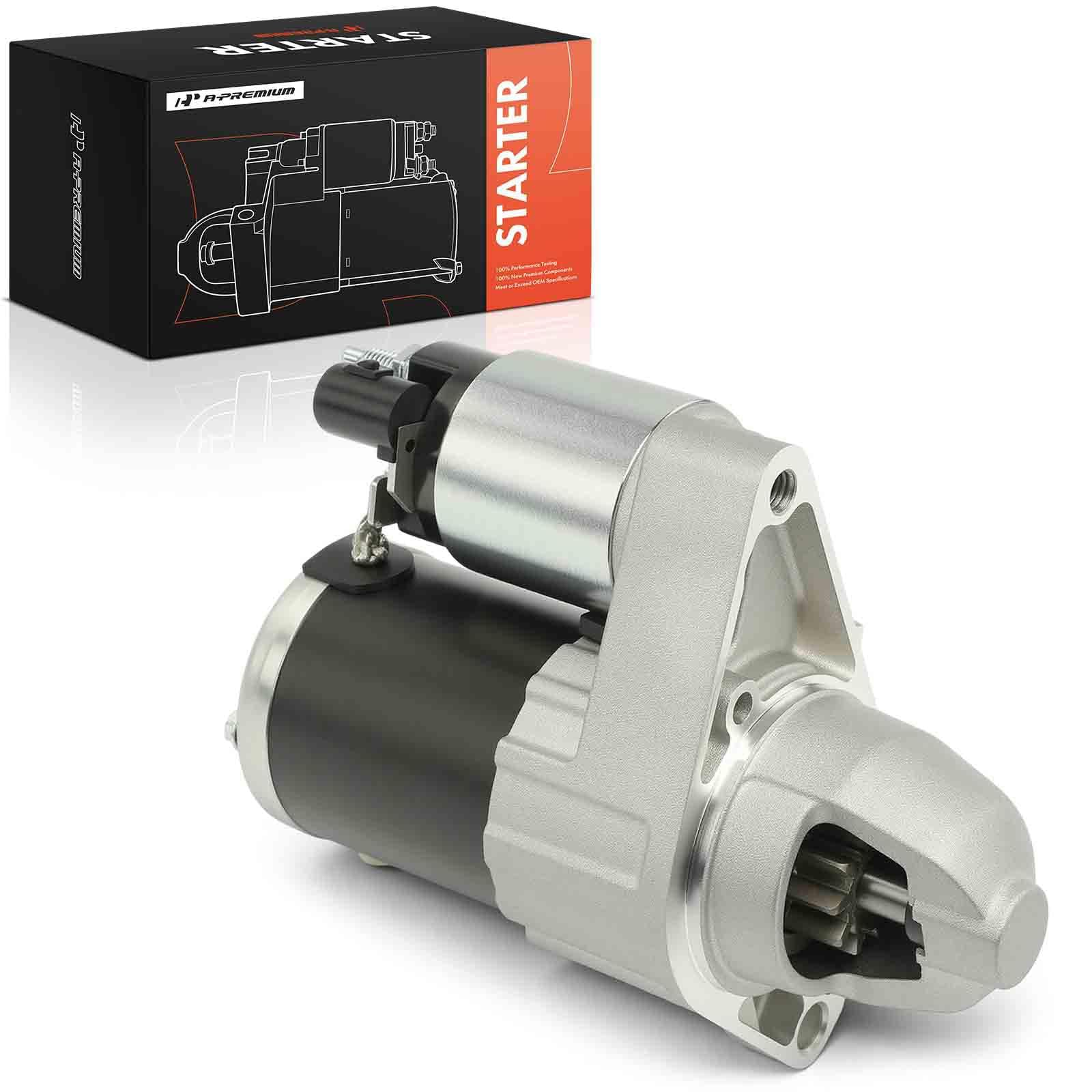 A-Premium starter front view showing compact design and reliable fit