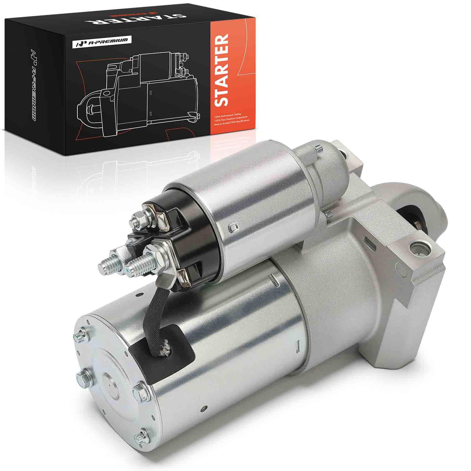 A-Premium starter in garage scene showing ready-to-install practical use