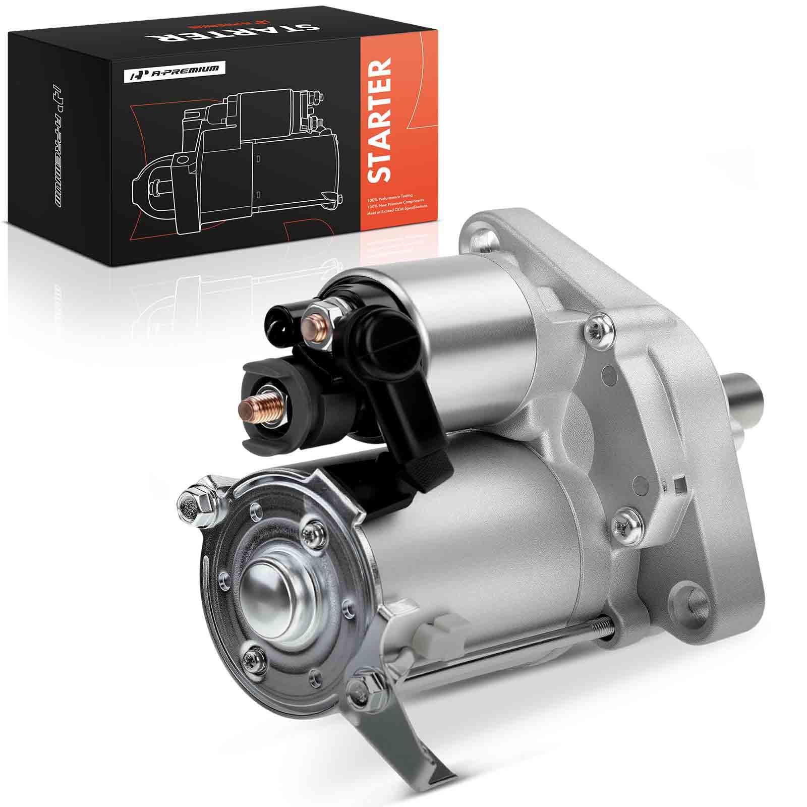 A-Premium starter in a garage setting illustrating professional replacement benefit