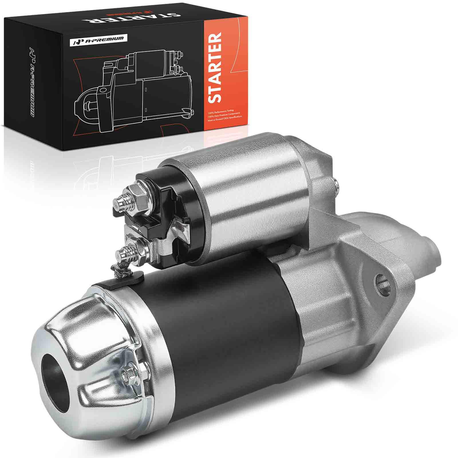 A-Premium starter in garage setting illustrating professional installation ease