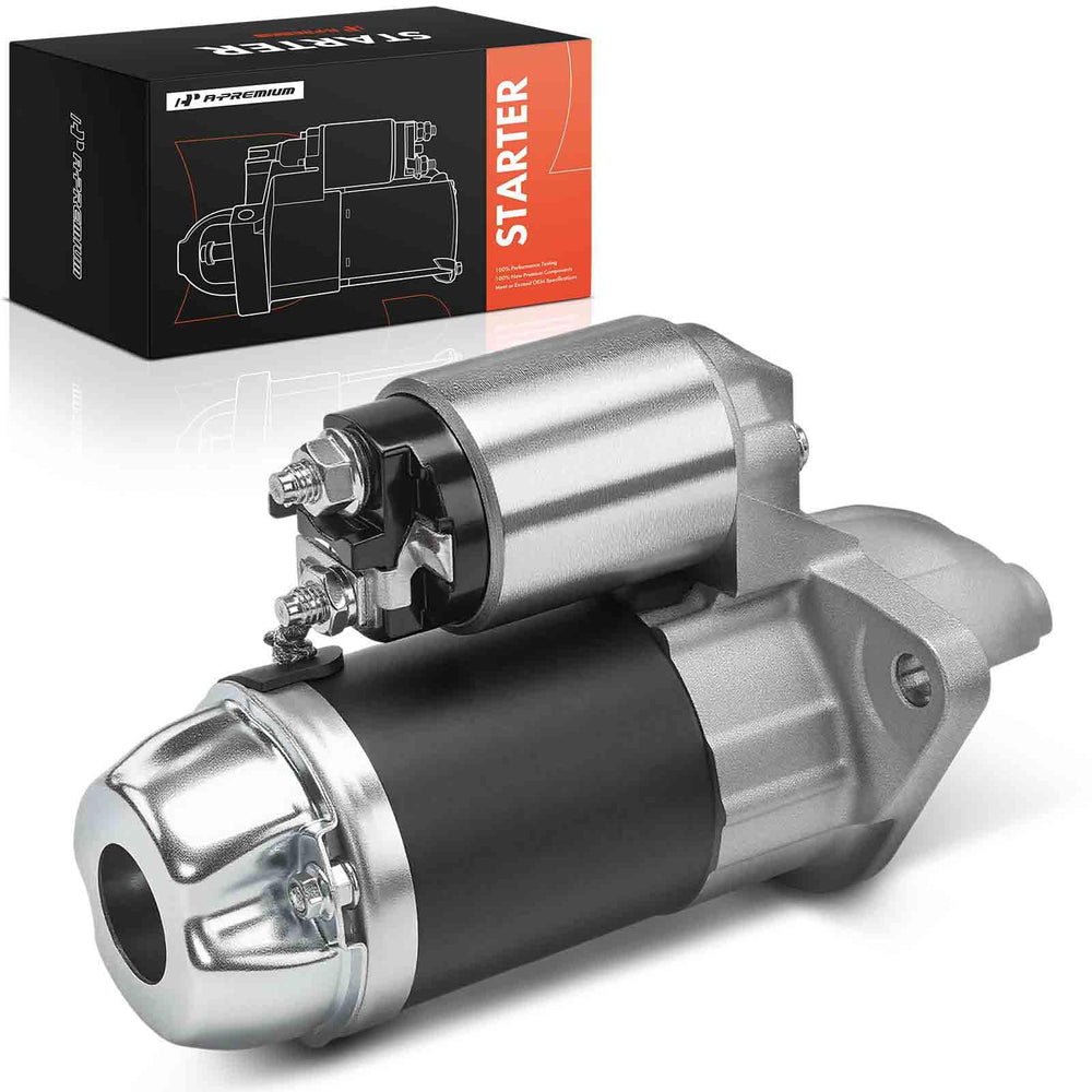 A-Premium starter in garage setting illustrating professional installation ease