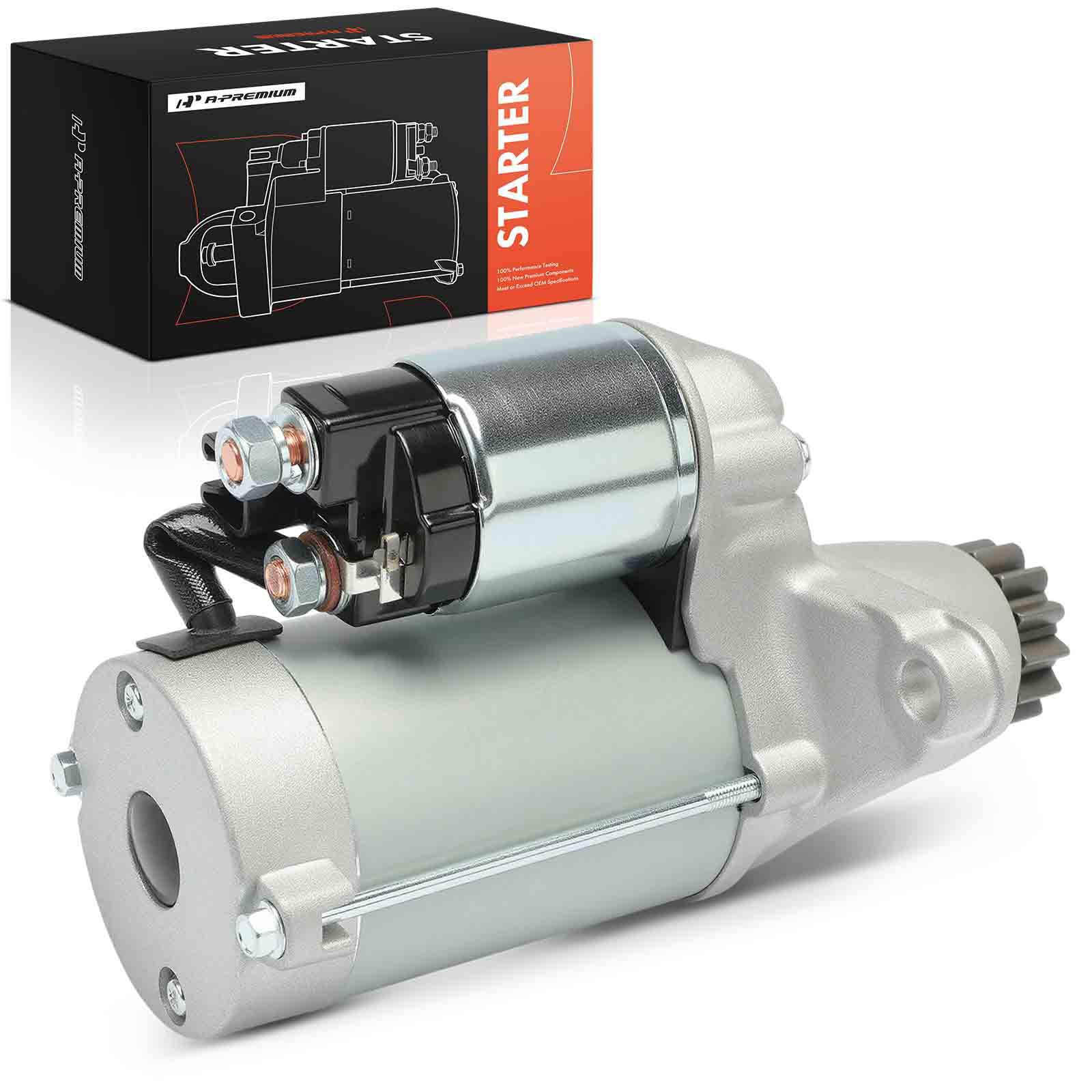 A-Premium starter shown with mechanic replacing unit to restore cranking
