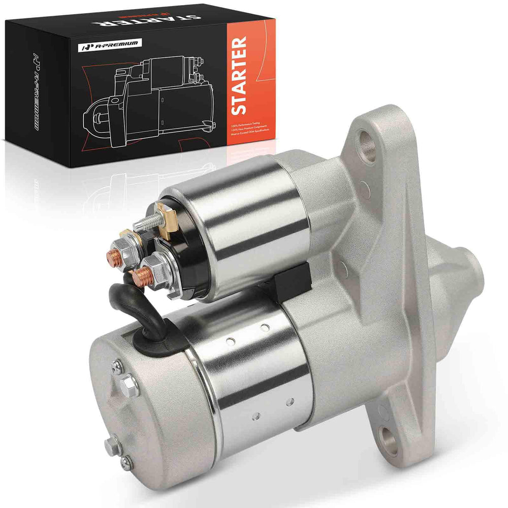 A-Premium mechanic changing starter showing practical, easy installation