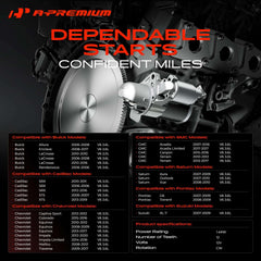 A-Premium starter side profile highlighting compact design for easy installation
