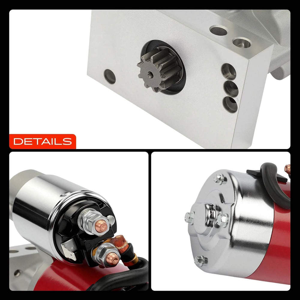 A-Premium starter wiring terminal close-up for secure electrical connection
