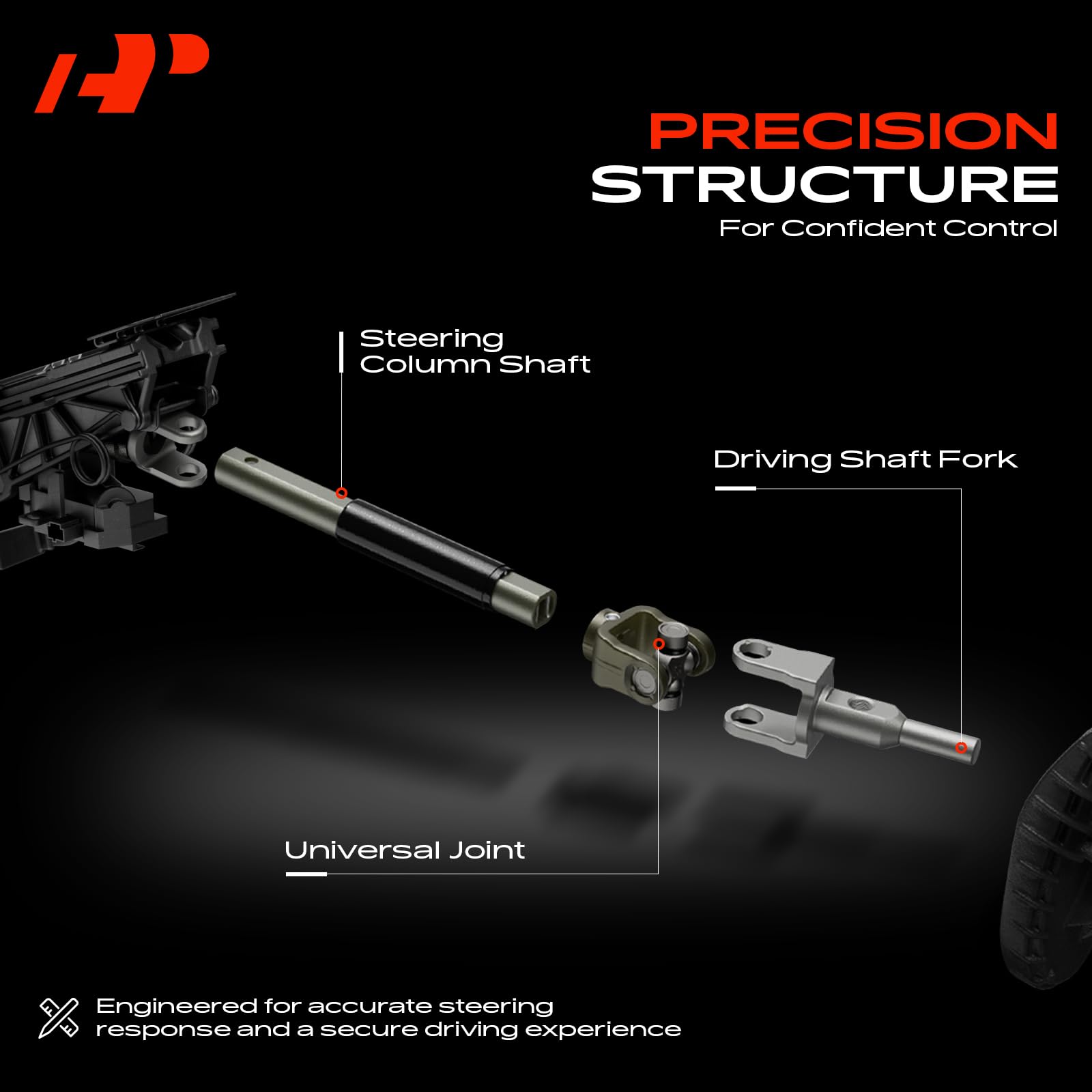 A-Premium side profile highlighting diameter and length for correct specification