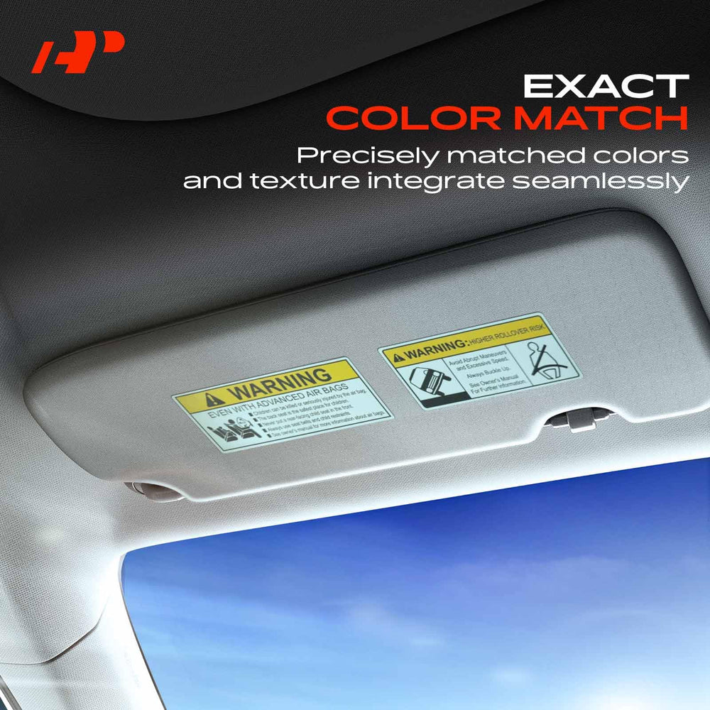 A-Premium visor installed in Honda Civic interior improving driver comfort