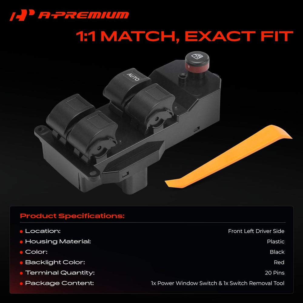 A-Premium backside 20-pin connector close-up for exact fit verification