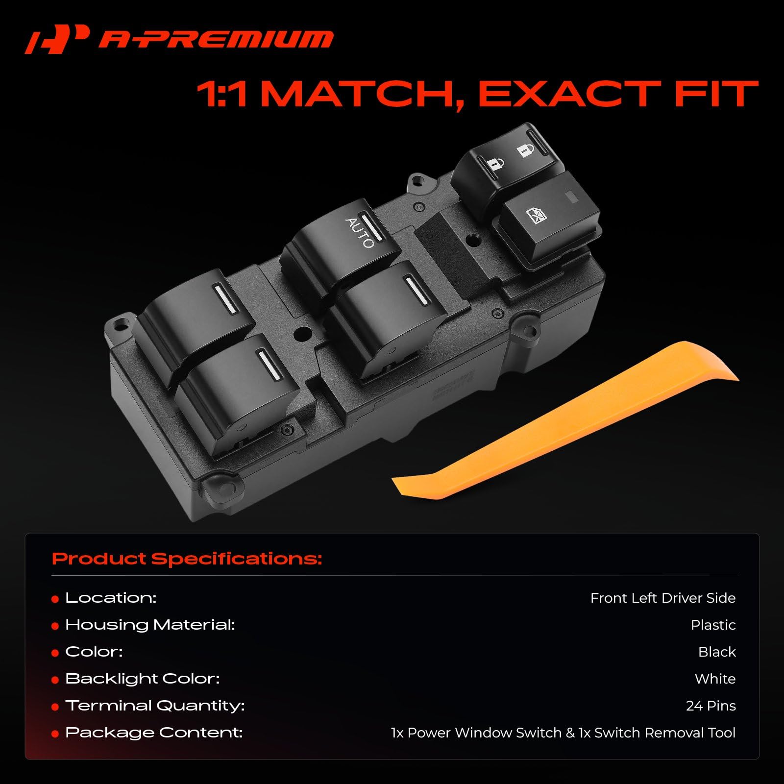 A-Premium close-up of switch buttons highlighting tactile texture and durability
