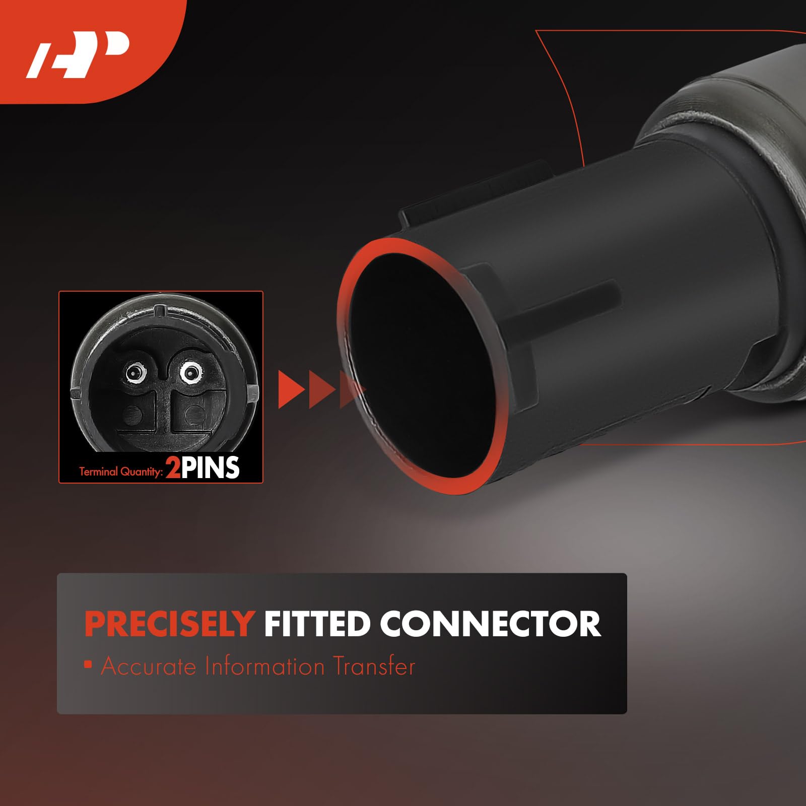 A-Premium label with reference numbers helping verify correct replacement