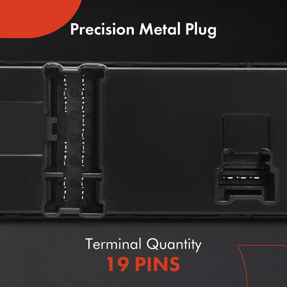 A-Premium switch illuminated orange backlight showing nighttime visibility benefit