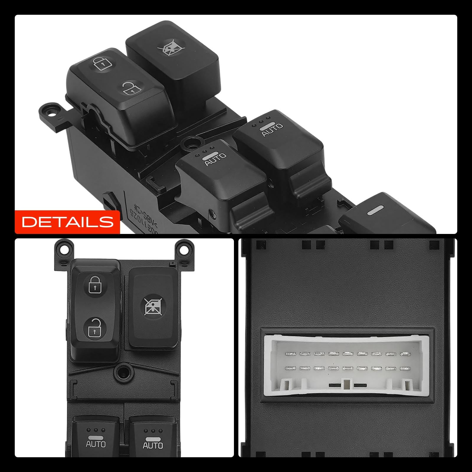 A-Premium packaging with contents laid out showing everything included for quick install benefit