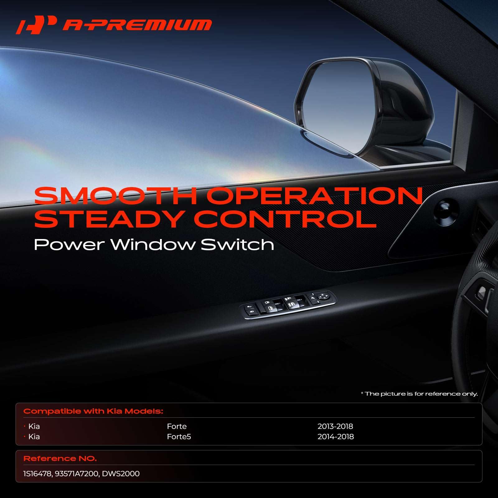 A-Premium close-up of top detail showing durable buttons and precise fit benefit