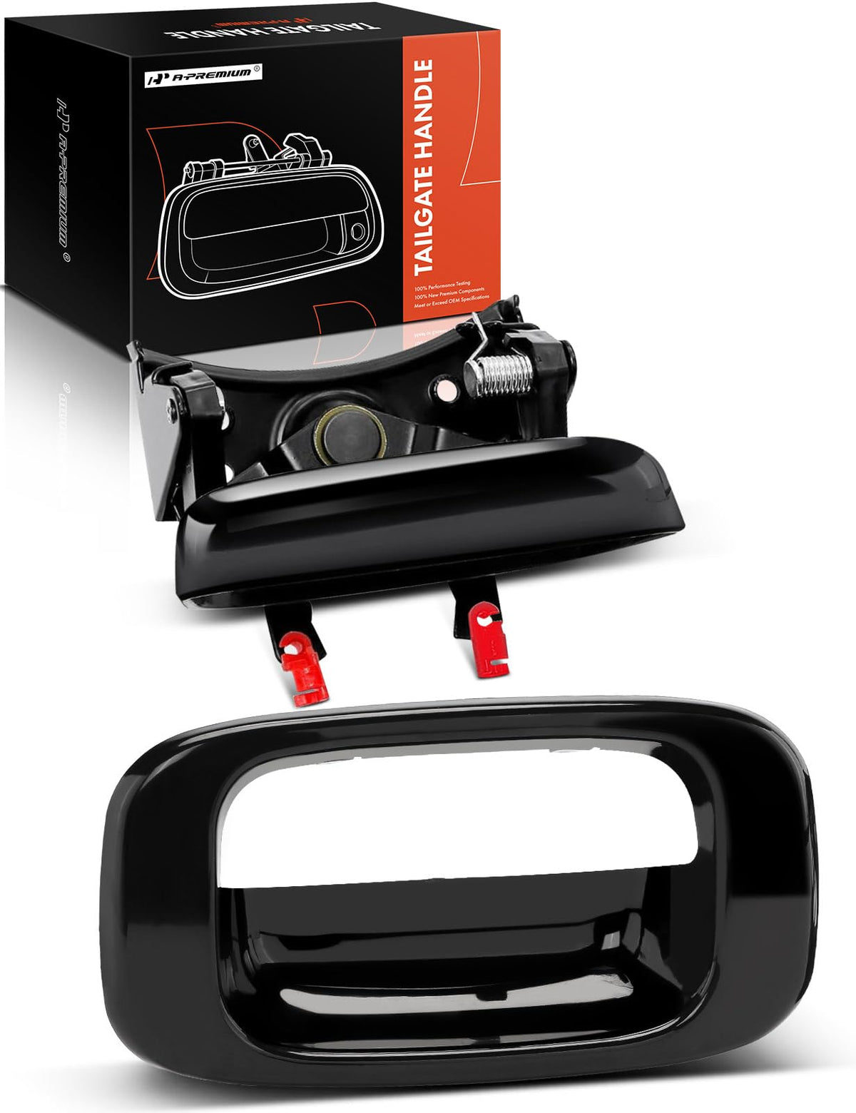 A-Premium front view tailgate handle showing fit and restoration benefit