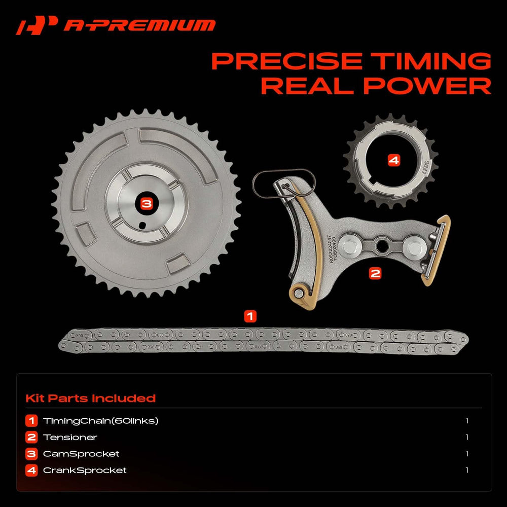 A-Premium tensioner detail highlighting precision finish and consistent tension benefit