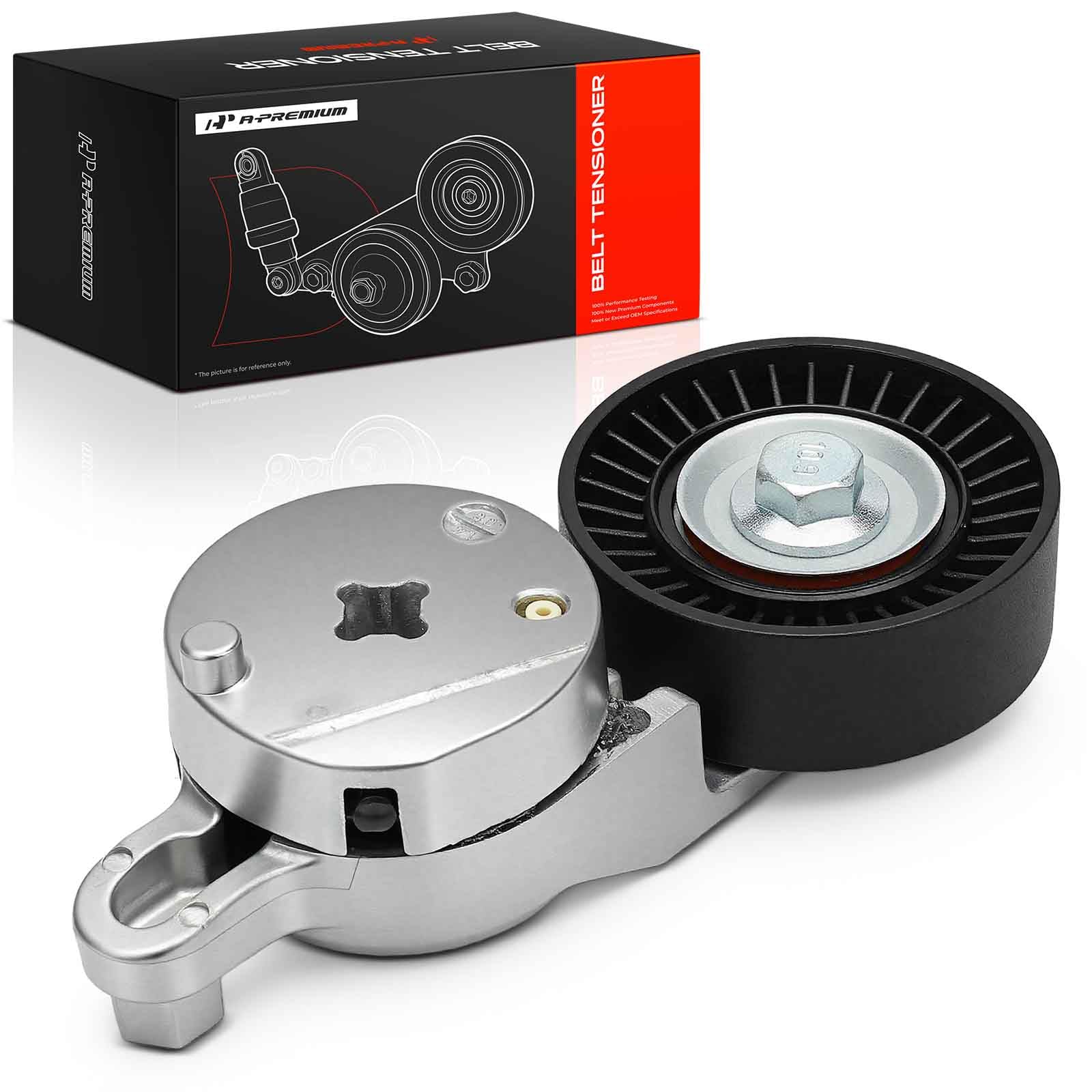 A-Premium tensioner front view showing ready-to-install design and reliable fit