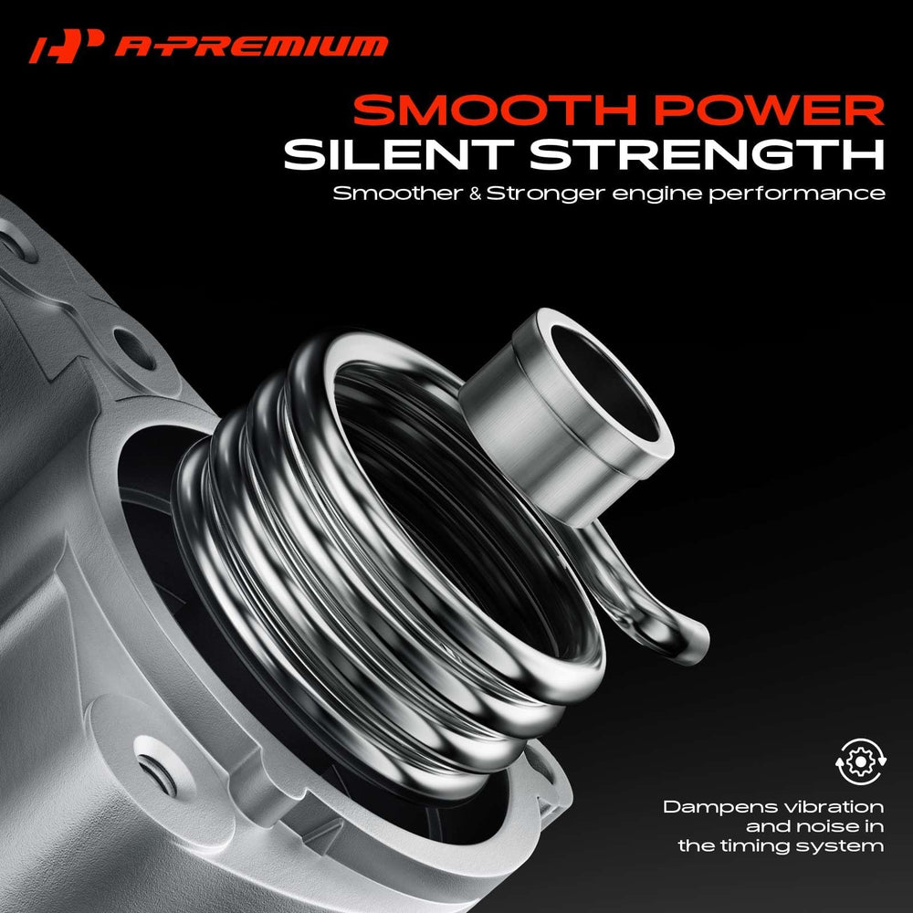 A-Premium tensioner beside ruler proving precise OE-like dimensions