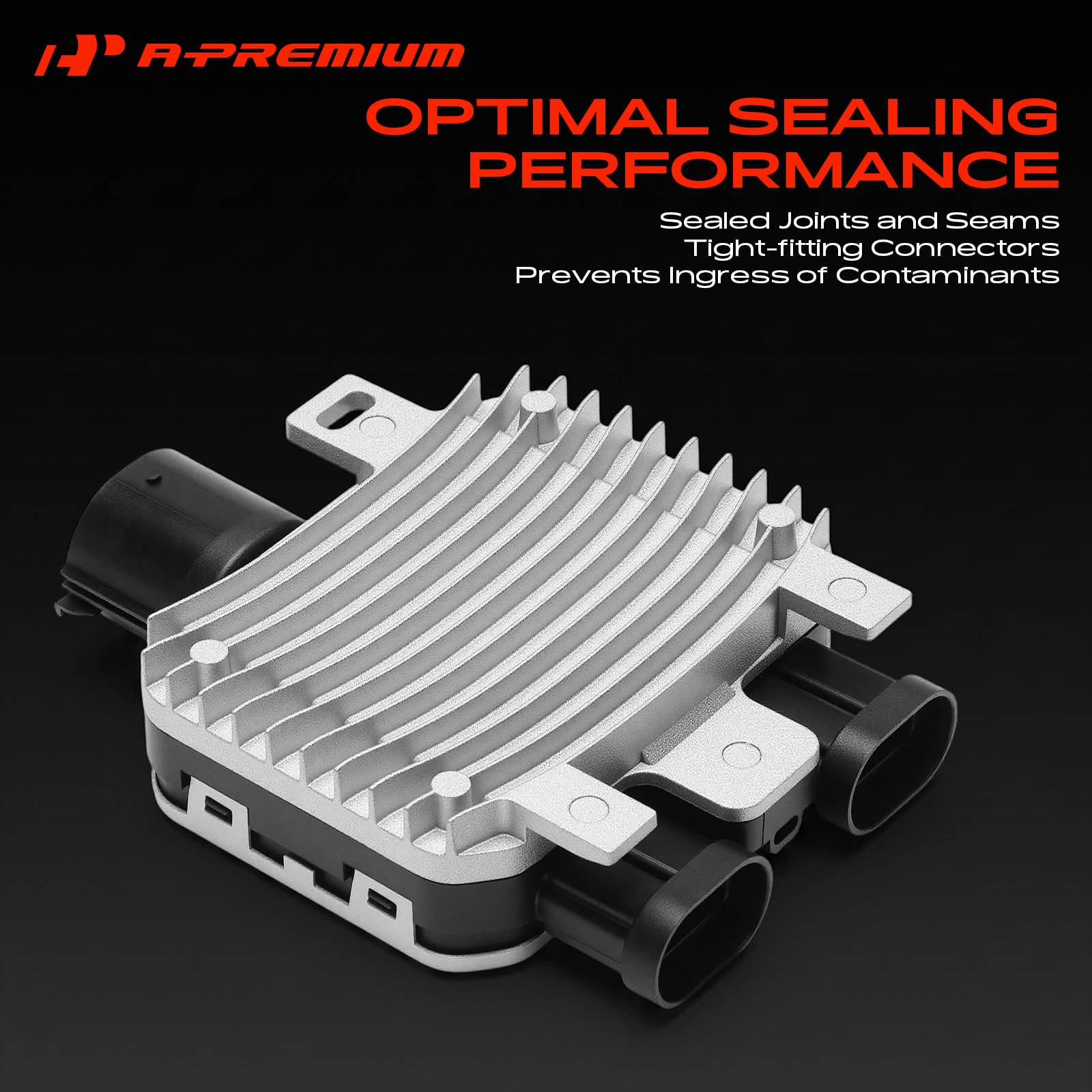 A-Premium terminal blade closeup showing metal contacts for durable electrical performance