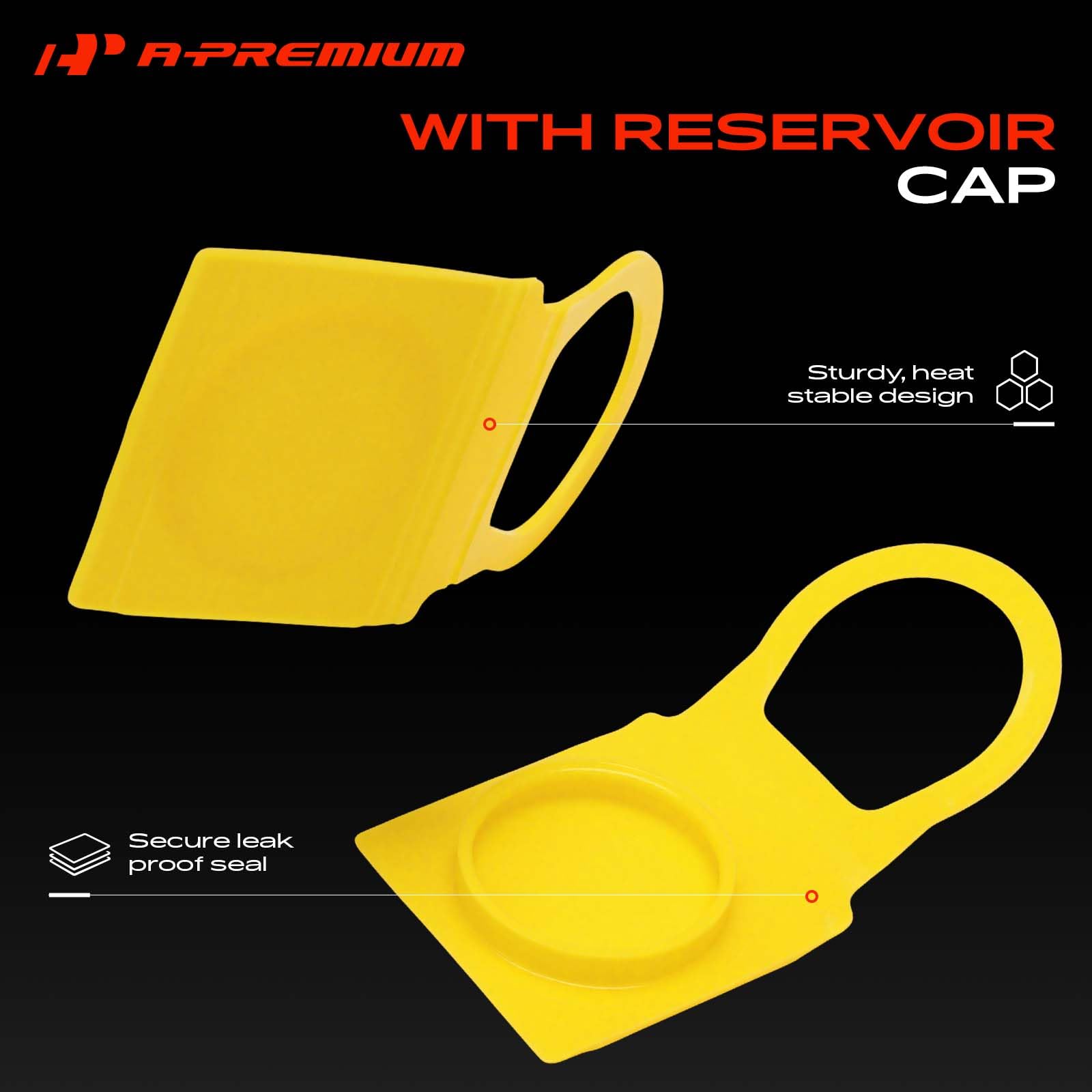 A-Premium PA plastic texture close detail showing heat resistance benefit