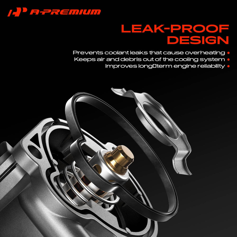 A-Premium thermostat element exposed showing accurate temperature control benefit