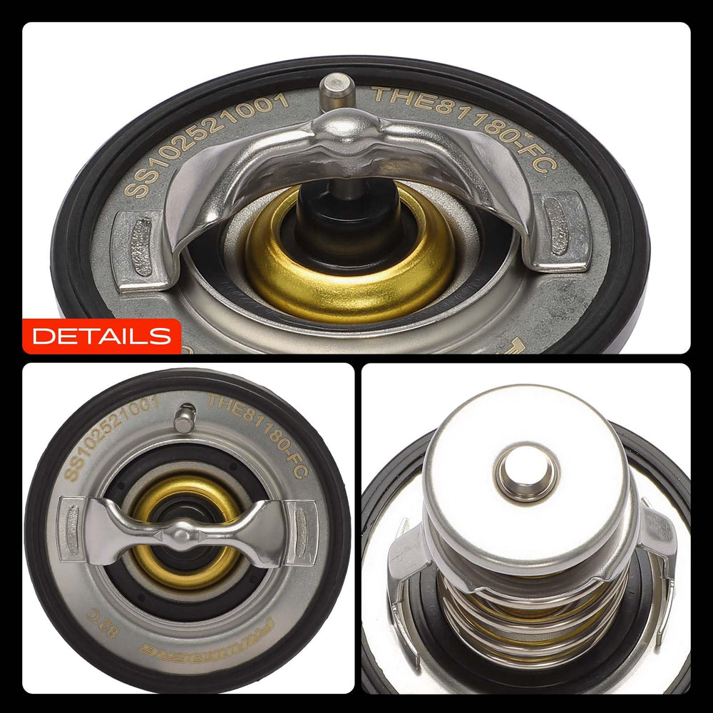 A-Premium thermostat with reference numbers for cross-reference confirmation