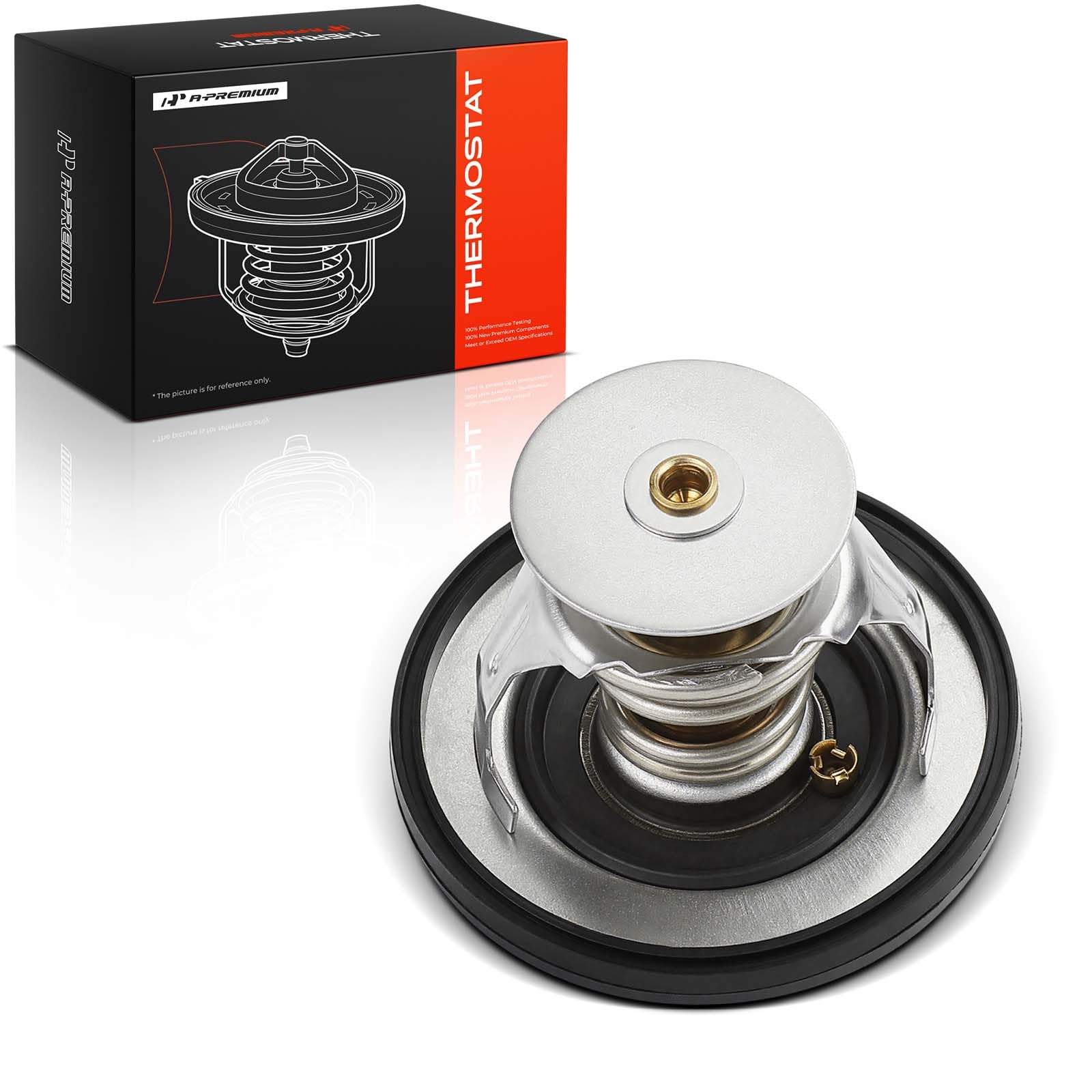 A-Premium thermostat in garage setting ready for professional or DIY replacement