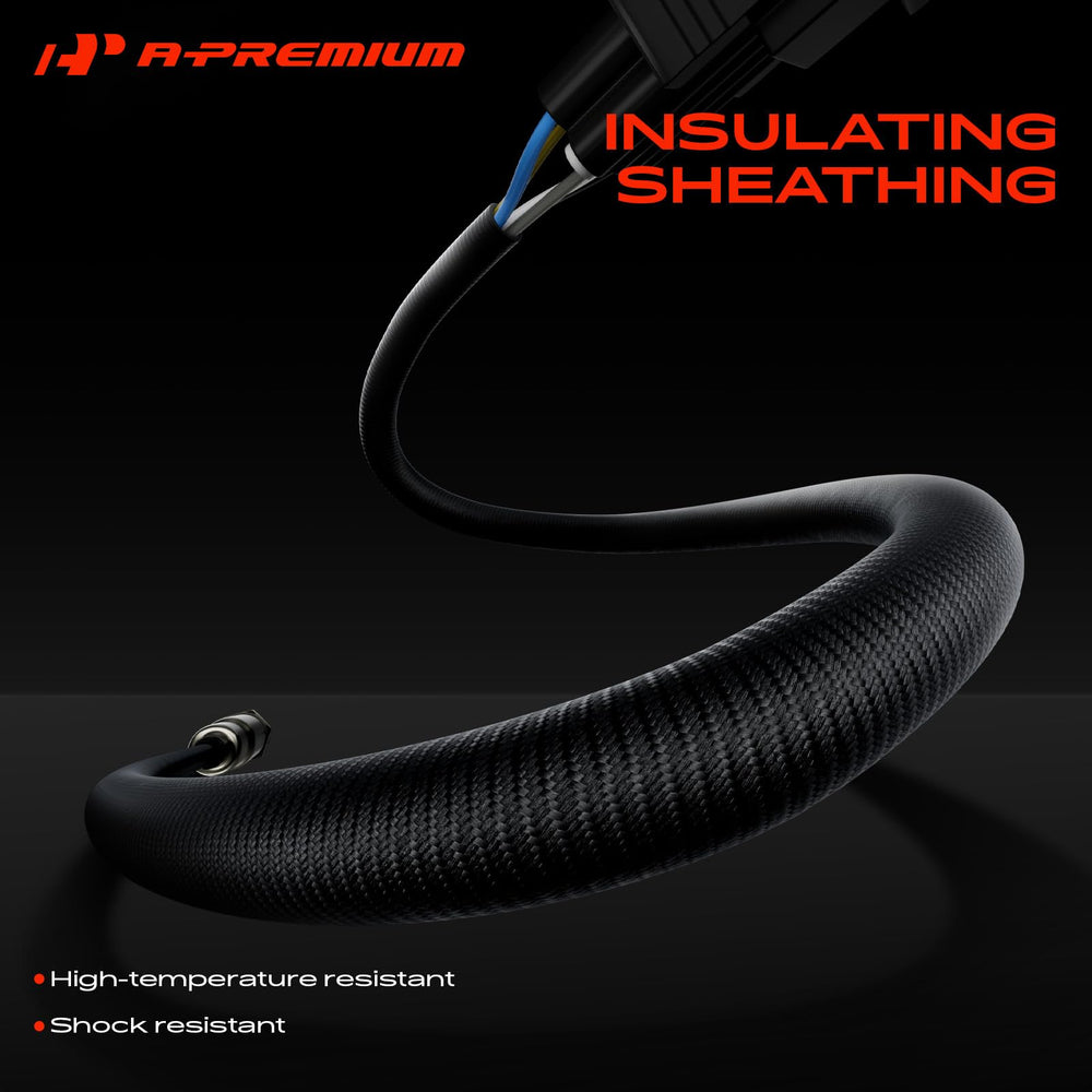 A-Premium threaded mounting threads close-up showing proper OEM-style installation
