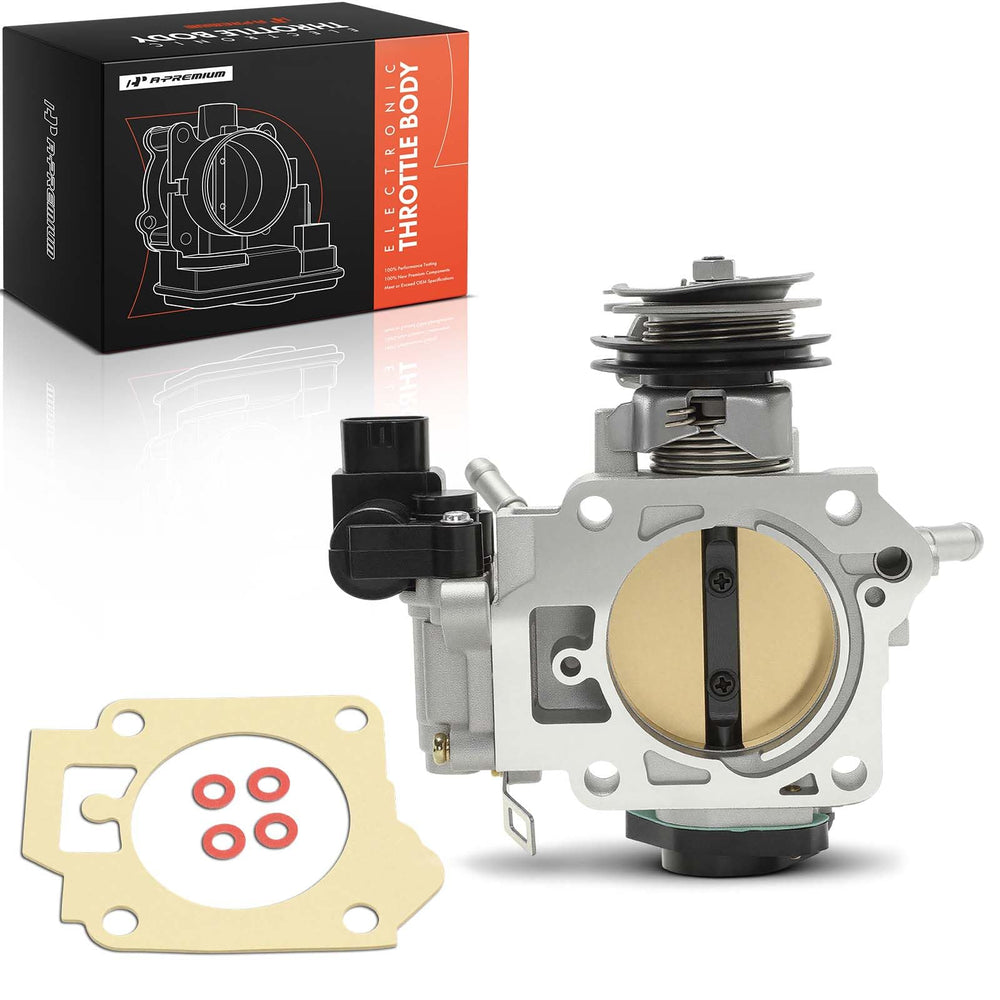 A-Premium throttle body staged in garage indicating ready-for-install use