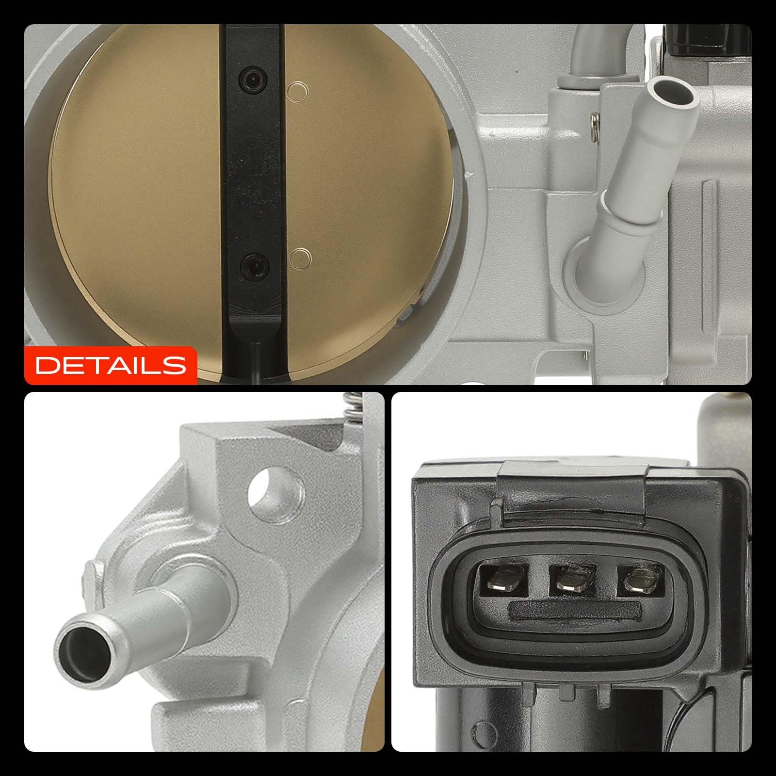 A-Premium boxed throttle body with label confirming reference numbers