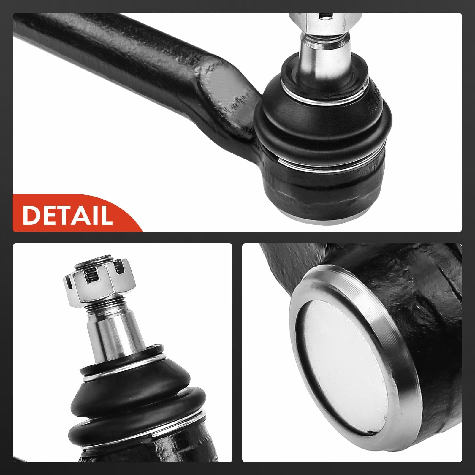 A-Premium accessories and hardware laid out, shows everything included for installation