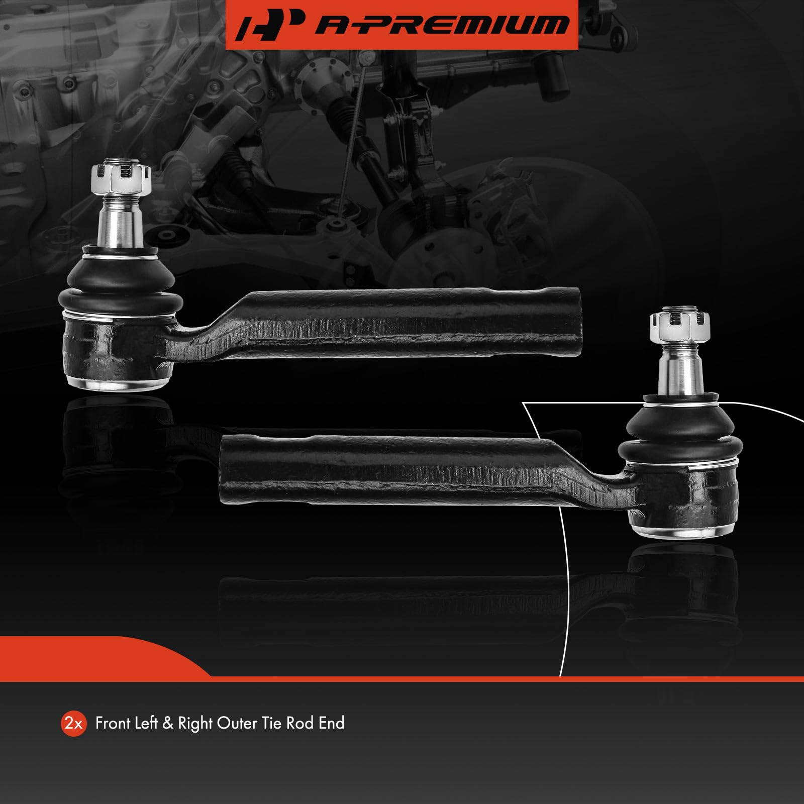 A-Premium close-up of steel ball stud, shows durable construction and smooth operation