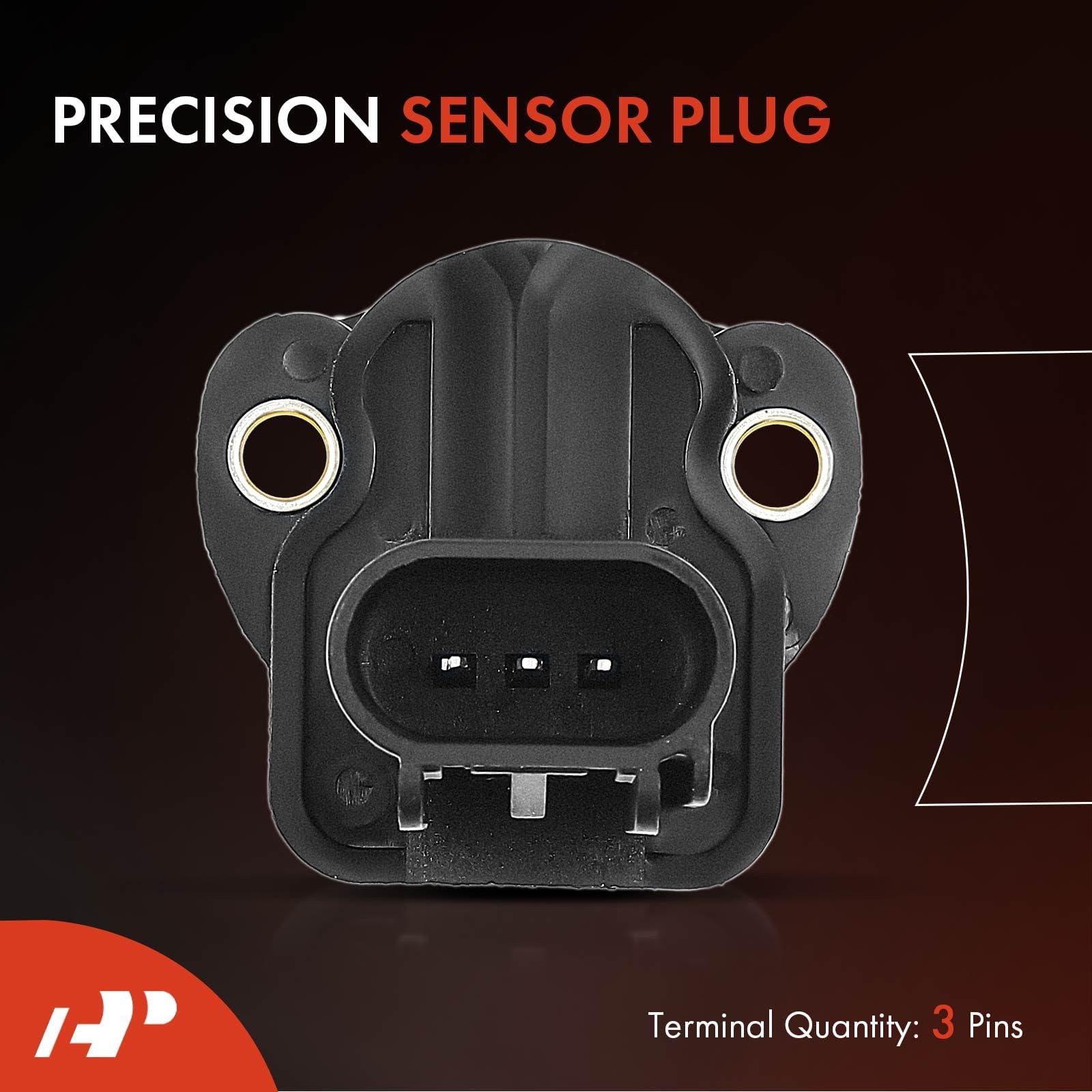 A-Premium TPS connected to vehicle harness demonstrating straightforward plug-in