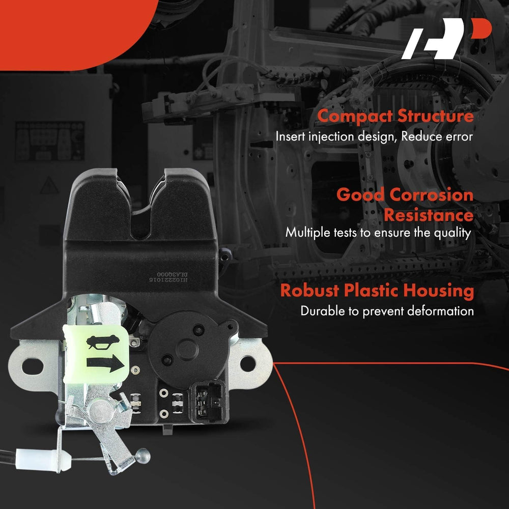 A-Premium trunk latch electrical connector close-up for easy plug-in replacement