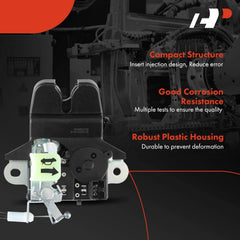 A-Premium trunk latch electrical connector close-up for easy plug-in replacement