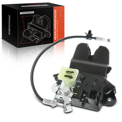 A-Premium trunk latch front view showing neat fit and reliable operation